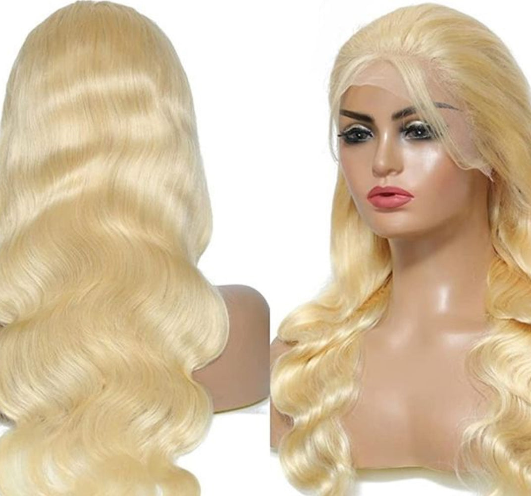 30 Inch 13x4 613 Blonde HD Body Wave Frontal