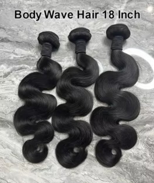 18 Inch 13 x 4 HD Body Wave Bundle