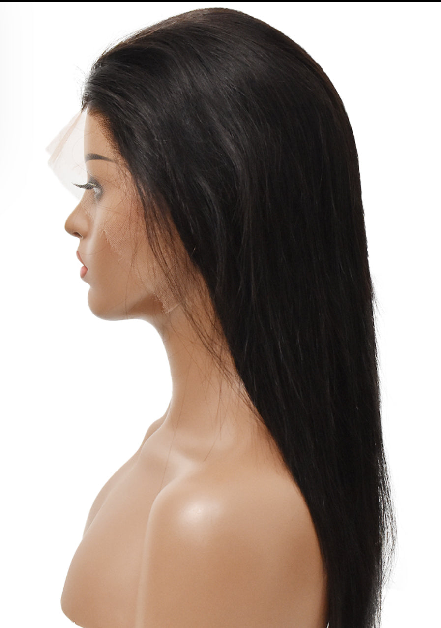 28 Inch 13x4 HD Straight Frontal Wig