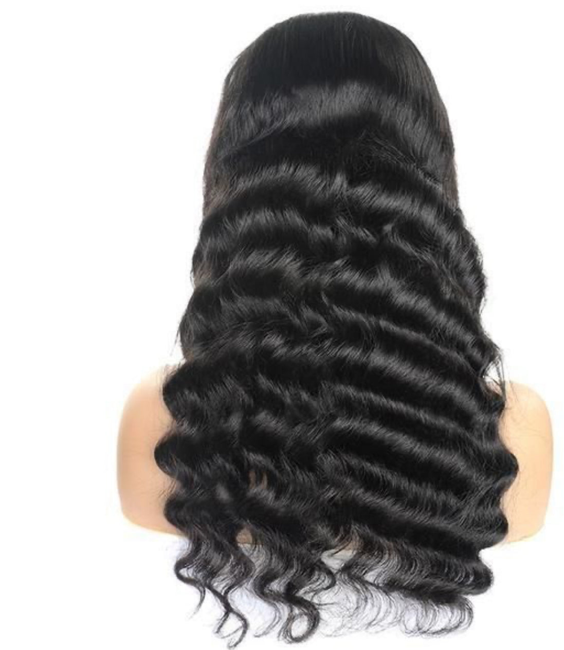 22 Inch 5x5 HD Deep Wave Closure Wig