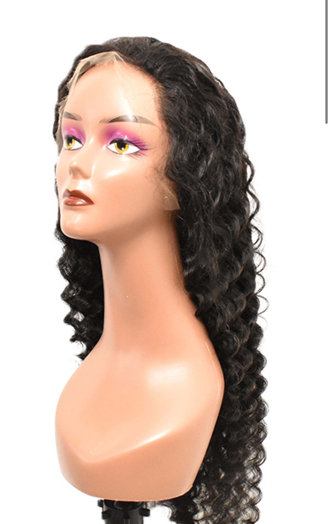 22 Inch 13x4 HD Deep Wave Frontal Wig