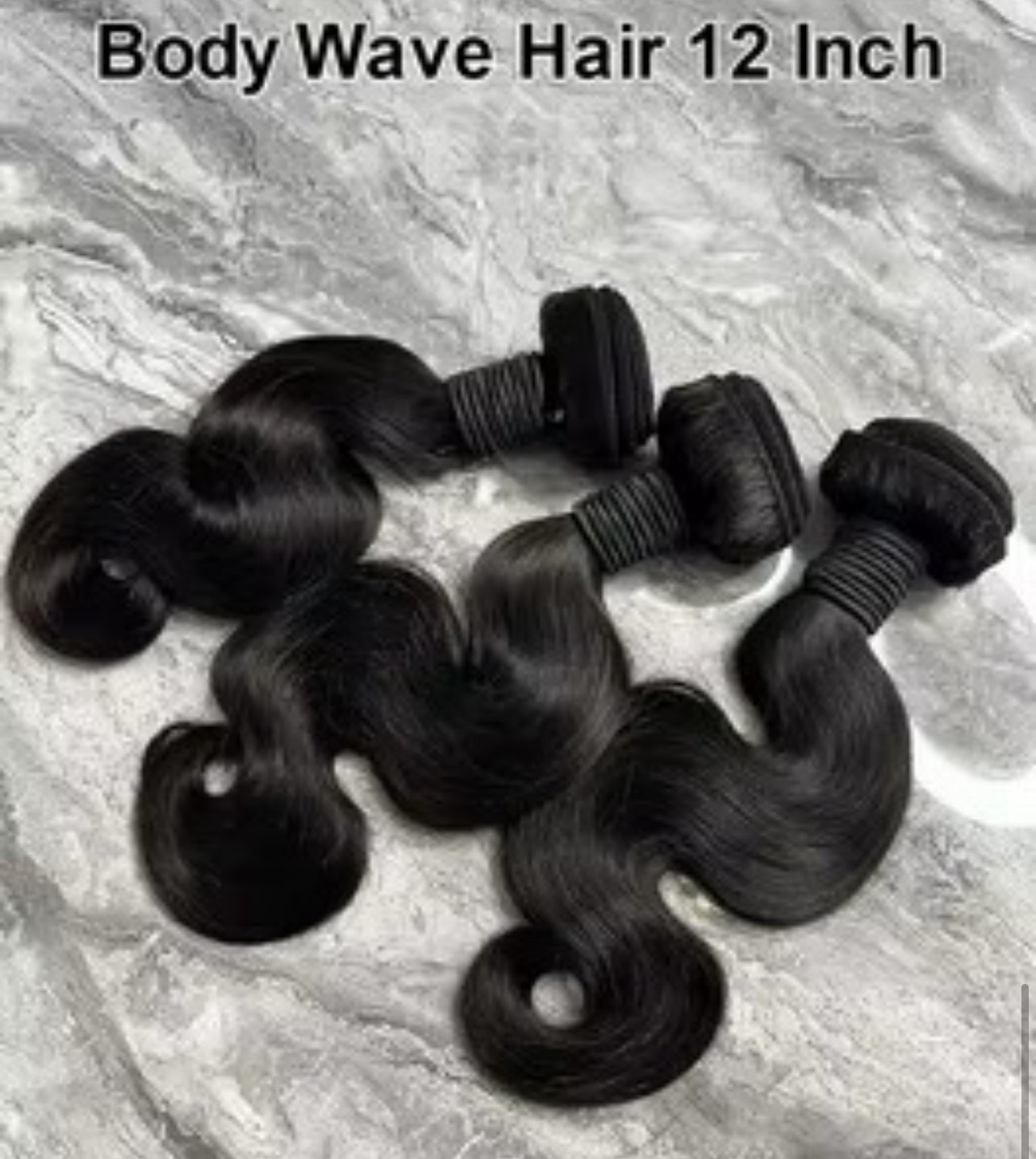 12 Inch 13 x 4 HD Body Wave Bundle